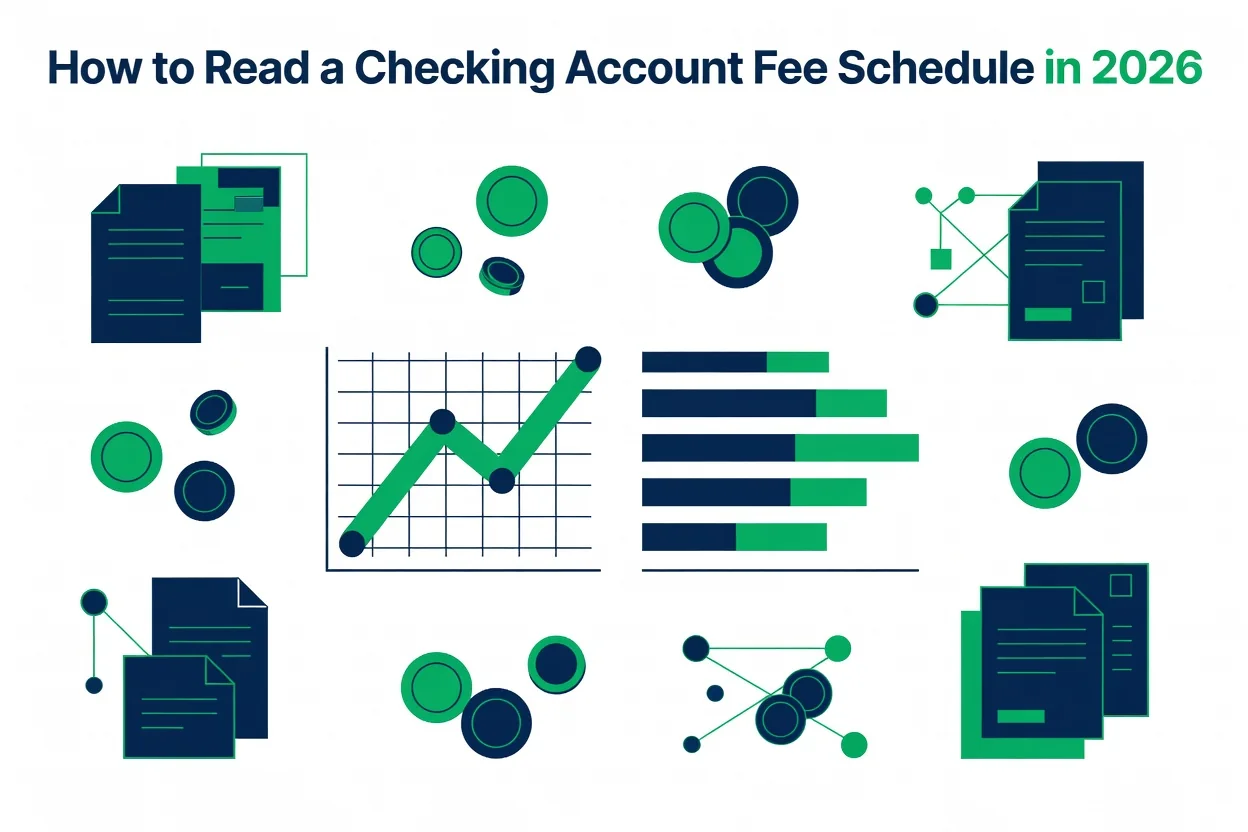 How to Read a Checking Account Fee Schedule in 2026