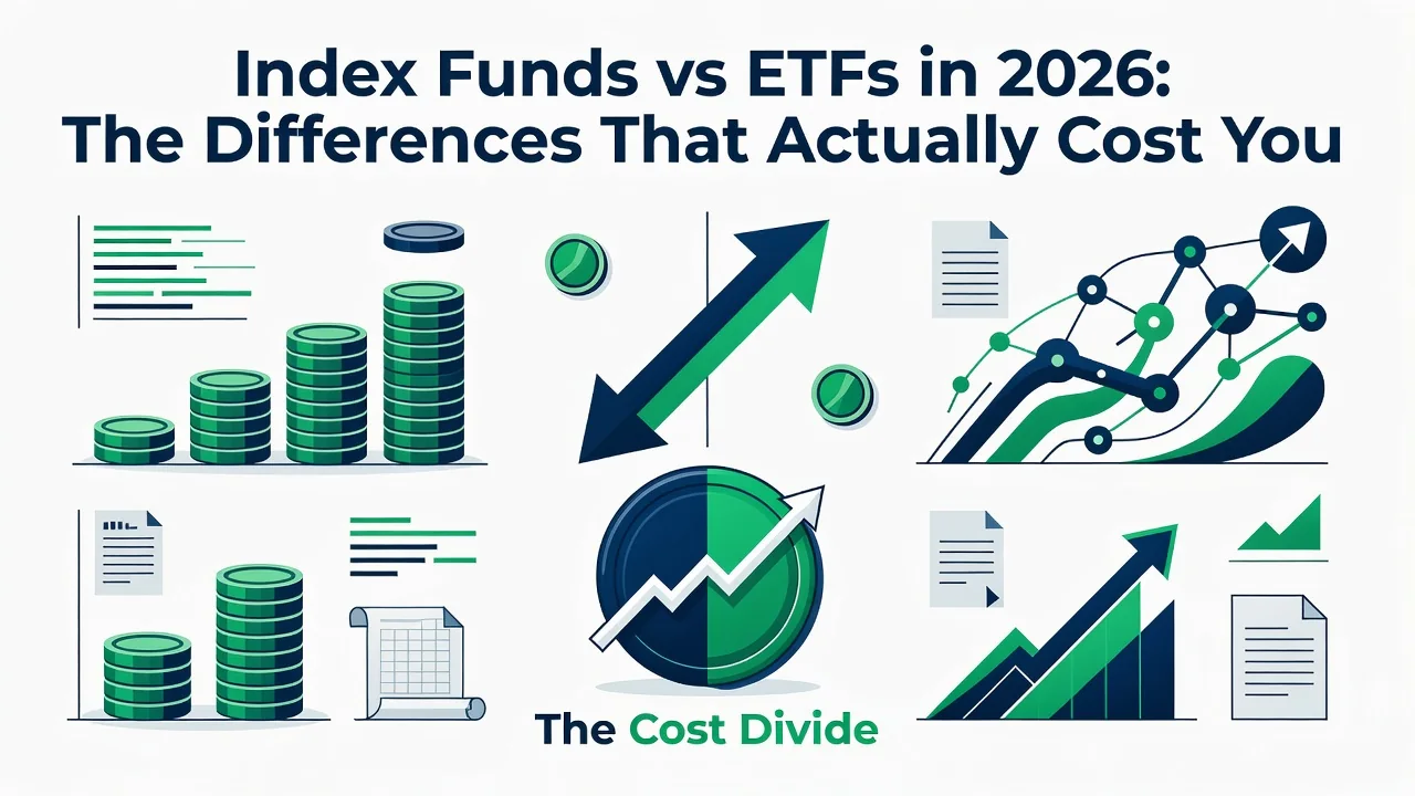 Index Funds vs ETFs in 2026: The Differences That Actually Cost You